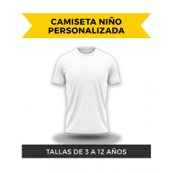 Camiseta Niño Personalizada