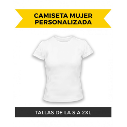 Camiseta Mujer Personalizada