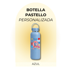 Botella Pastello Azul