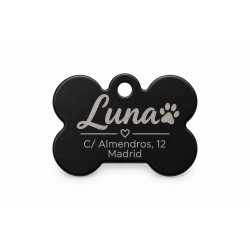 Chapa mascota Negra